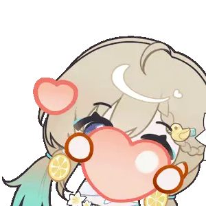 琳奈夏日服饰动态表情包（懒牌）
