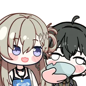 琳奈 × 漂子双人表情包（雾雪）