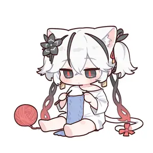  椿 静态表情包（书牌）