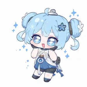  釉瑚 静态表情包（书牌）