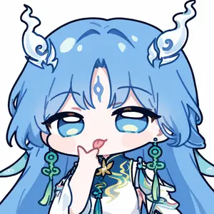 清宵 静态表情包（书牌）